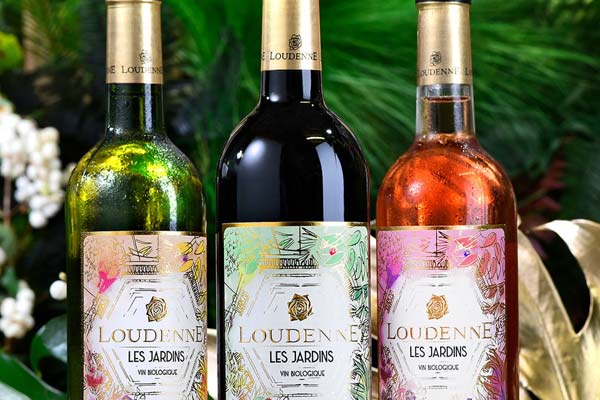 Bouteiulles de blanc, rouge et rosé bio du Chateau Loudenne à Saint-Yzans-de-Médoc