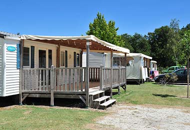  Mobil-home en location au camping Tastesoule dans le Médoc