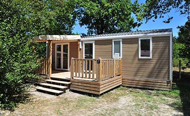 Location de Mobil-home dans le Médoc au camping Tastesoule